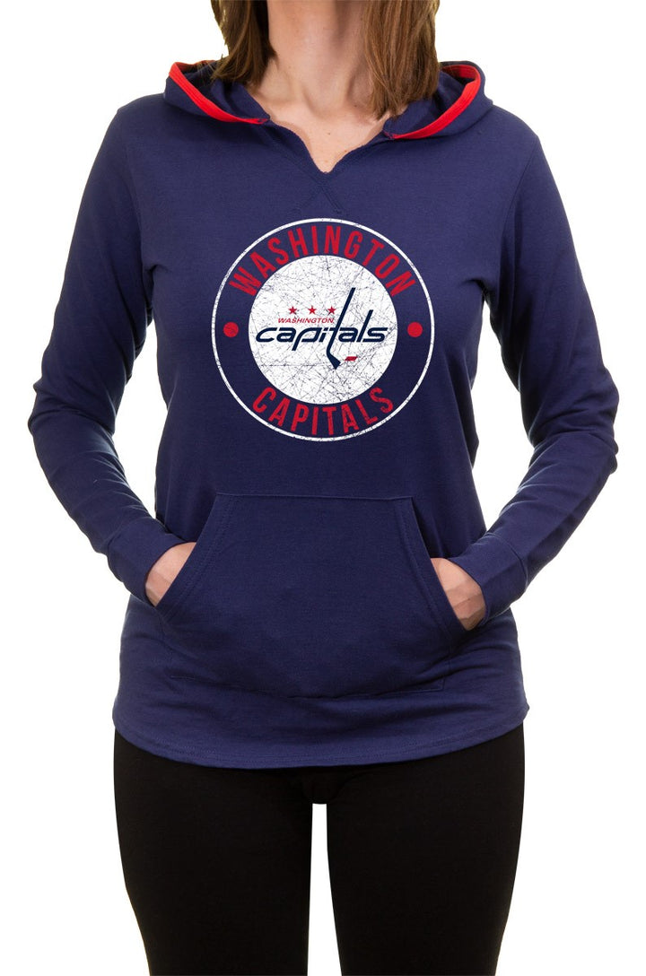 NHL Ladies Official Team Hoodie- Washington Capitals Front
