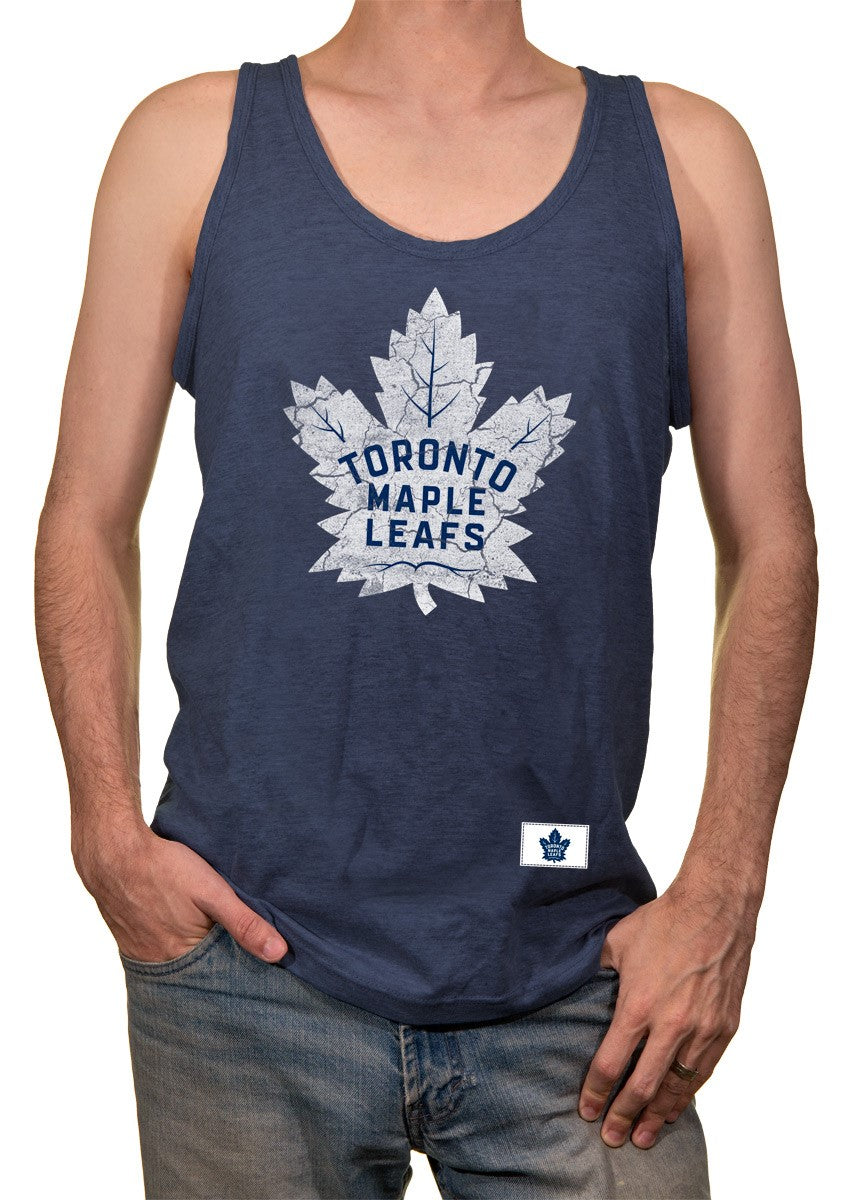 Mens NHL Team Logo Tank Top- Toronto Maple Leafs