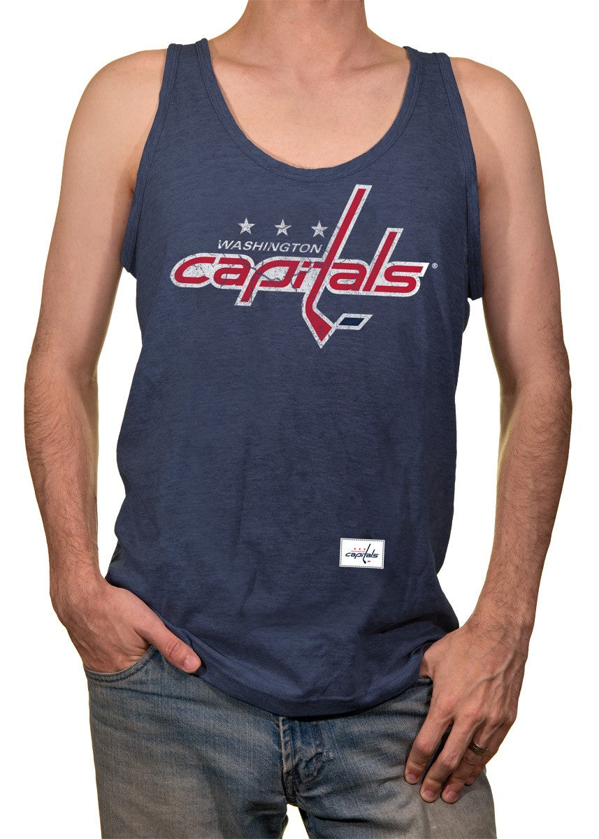 Mens NHL Team Logo Tank Top- Washington Capitals 