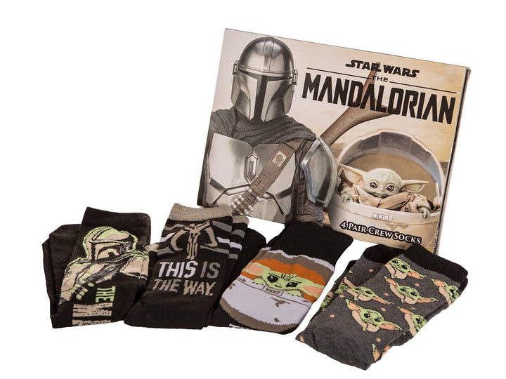 Mandalorian Unisex Socks 4-Pack Gift Set
