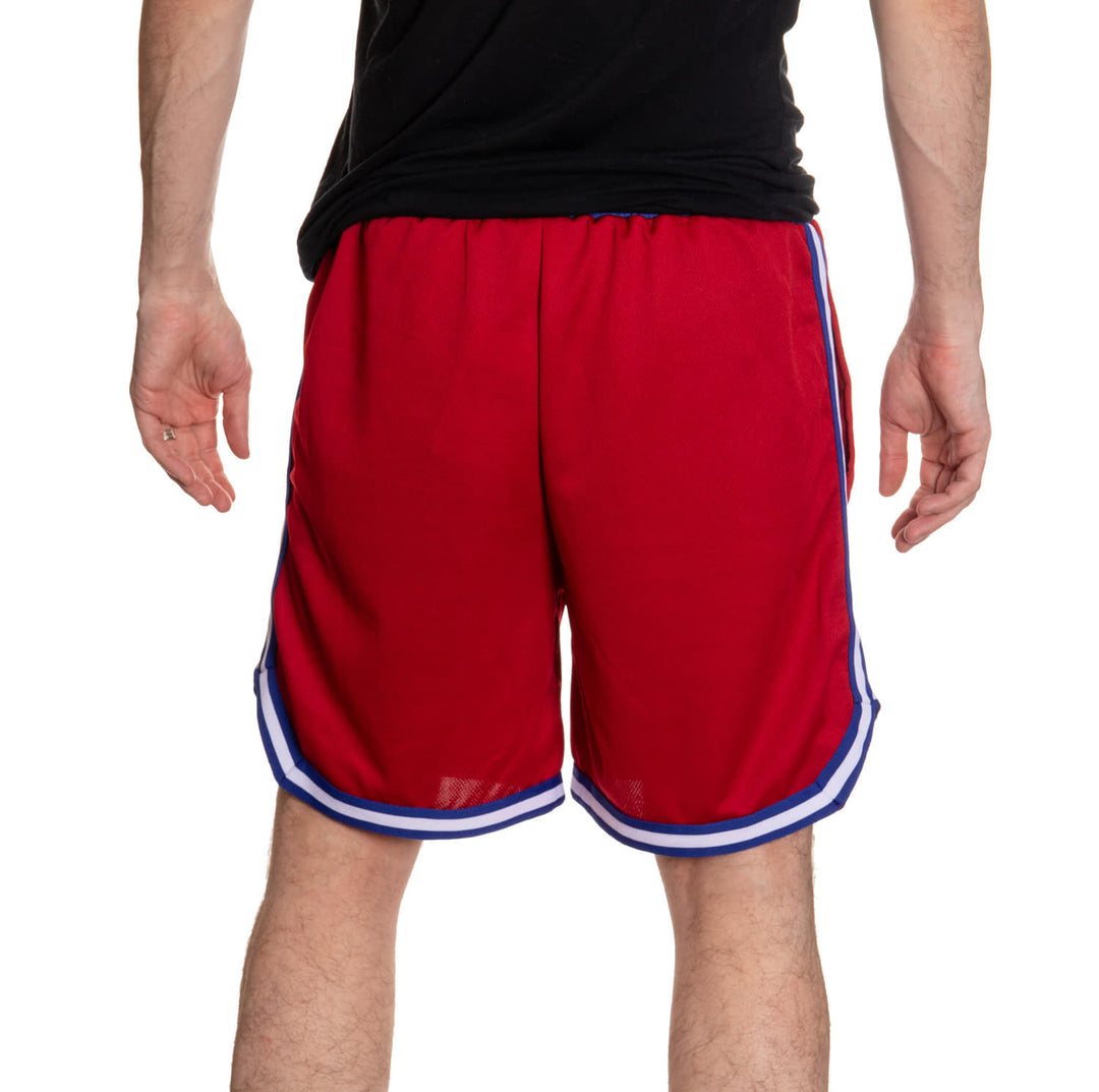 Montreal Canadiens Men's 2 Tone Air Mesh Shorts Lined with Pockets