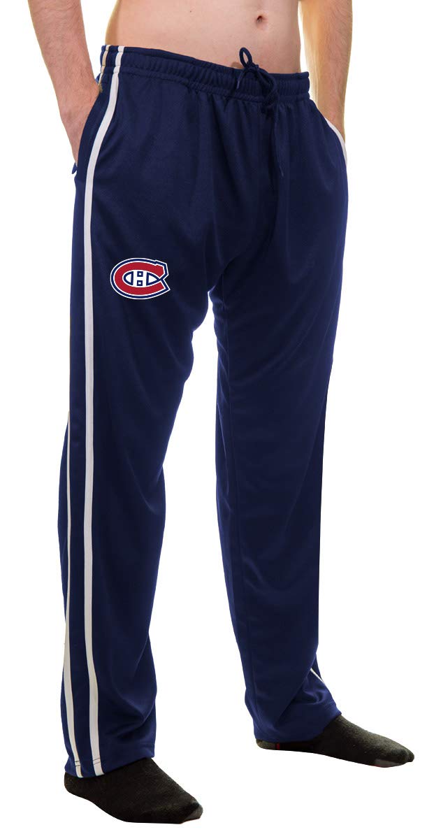 NHL Men's Striped Training Pant- Montreal Canadiens