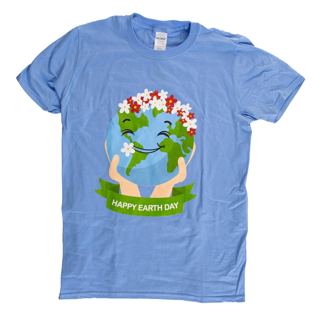 Mother Earth Day T-Shirt on Blue