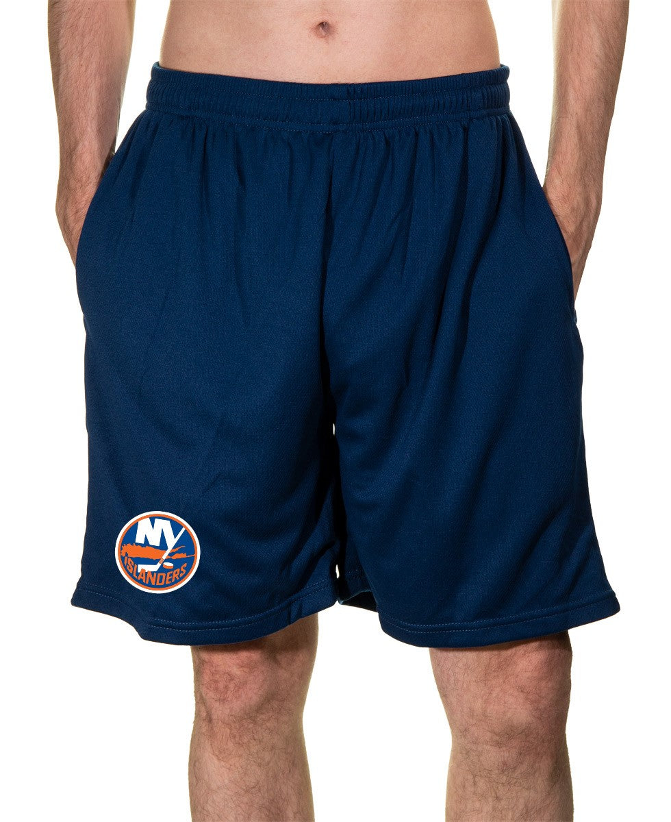 NHL Mens Air Mesh Shorts- New York Islanders