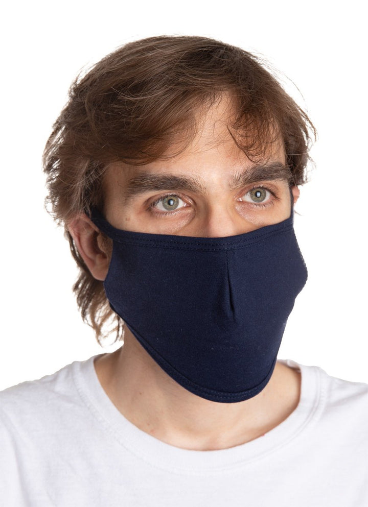 Navy Blue Face Masks - 2 Ply Import Mask Pack