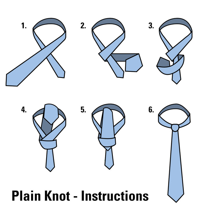 How To Tie A Plain Knot Instructions