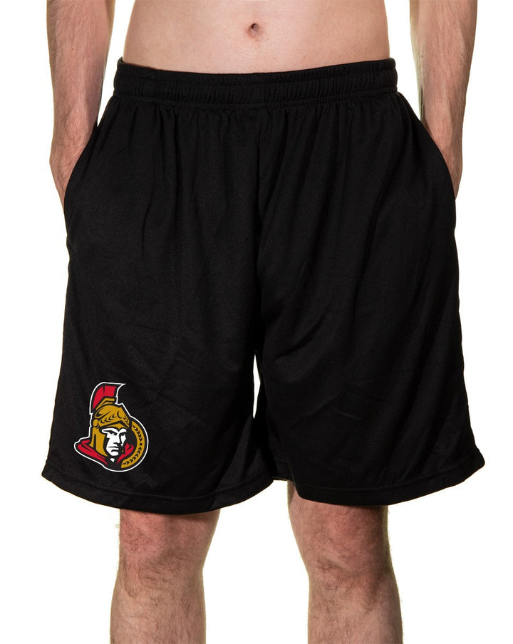 NHL Mens Air Mesh Shorts- Ottawa Senators
