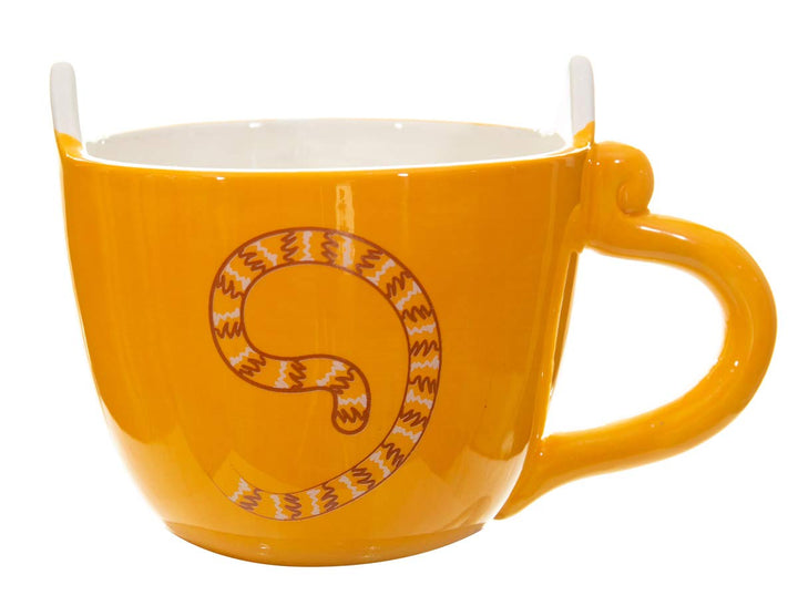 16oz Ceramic Cat Mug - Novelty Cappuccino Cup