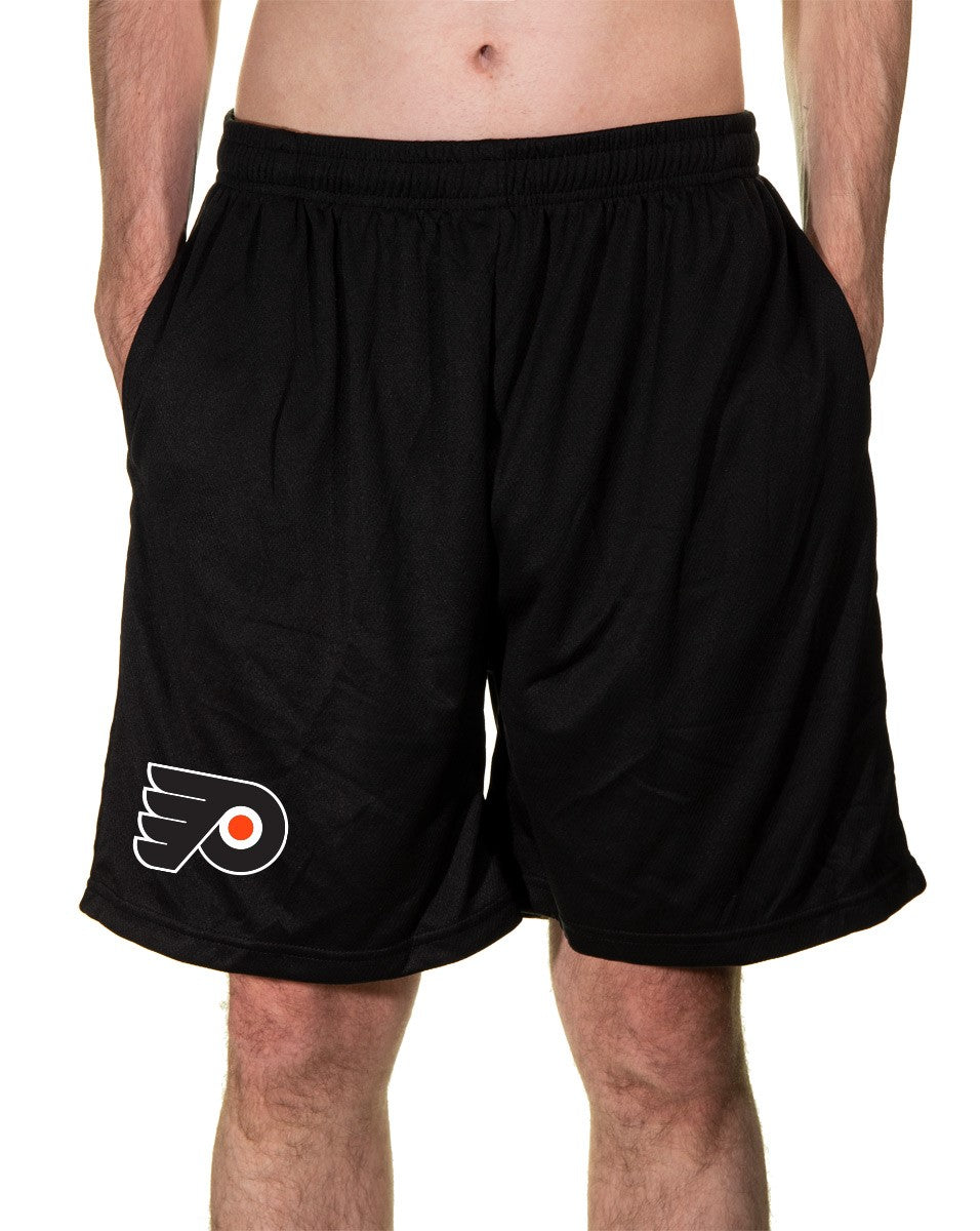 NHL Mens Air Mesh Shorts- Philadelphia Flyers