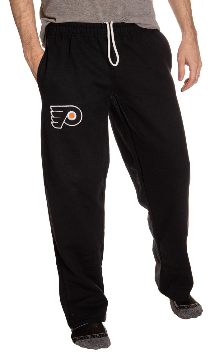 Philadelphia Flyers Embroidered Logo Sweatpants Front View