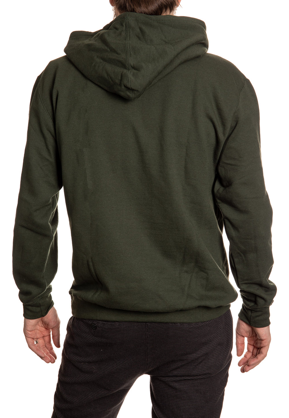 Old Style Pilsner Classic Logo Hoodie Back View.