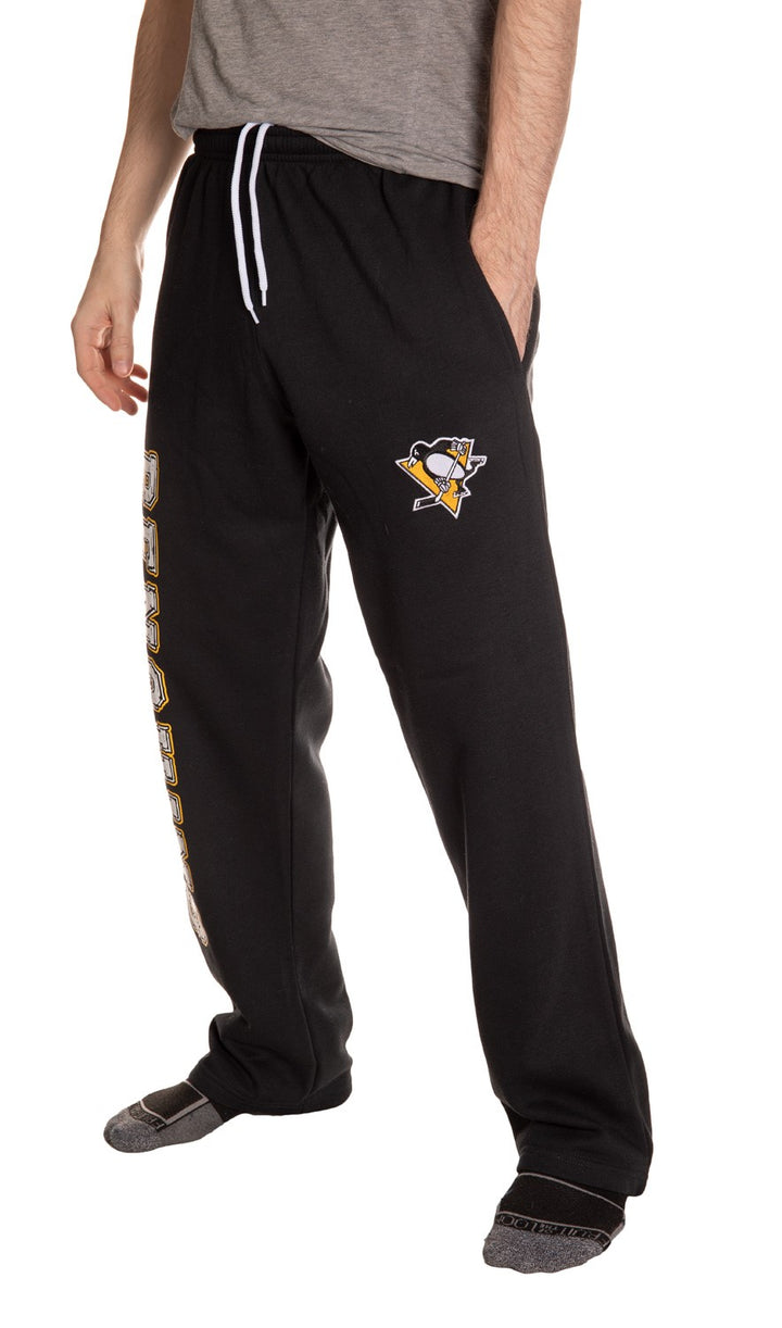 Pittsburgh Penguins Premium Fleece Sweatpants Side View