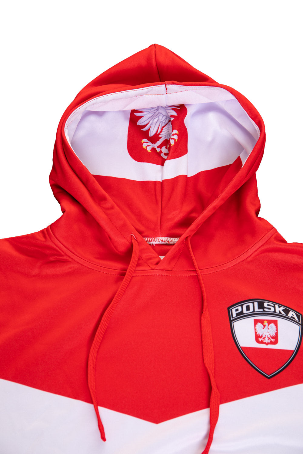 Poland World Soccer Sublimated Hooded Sweatshirt