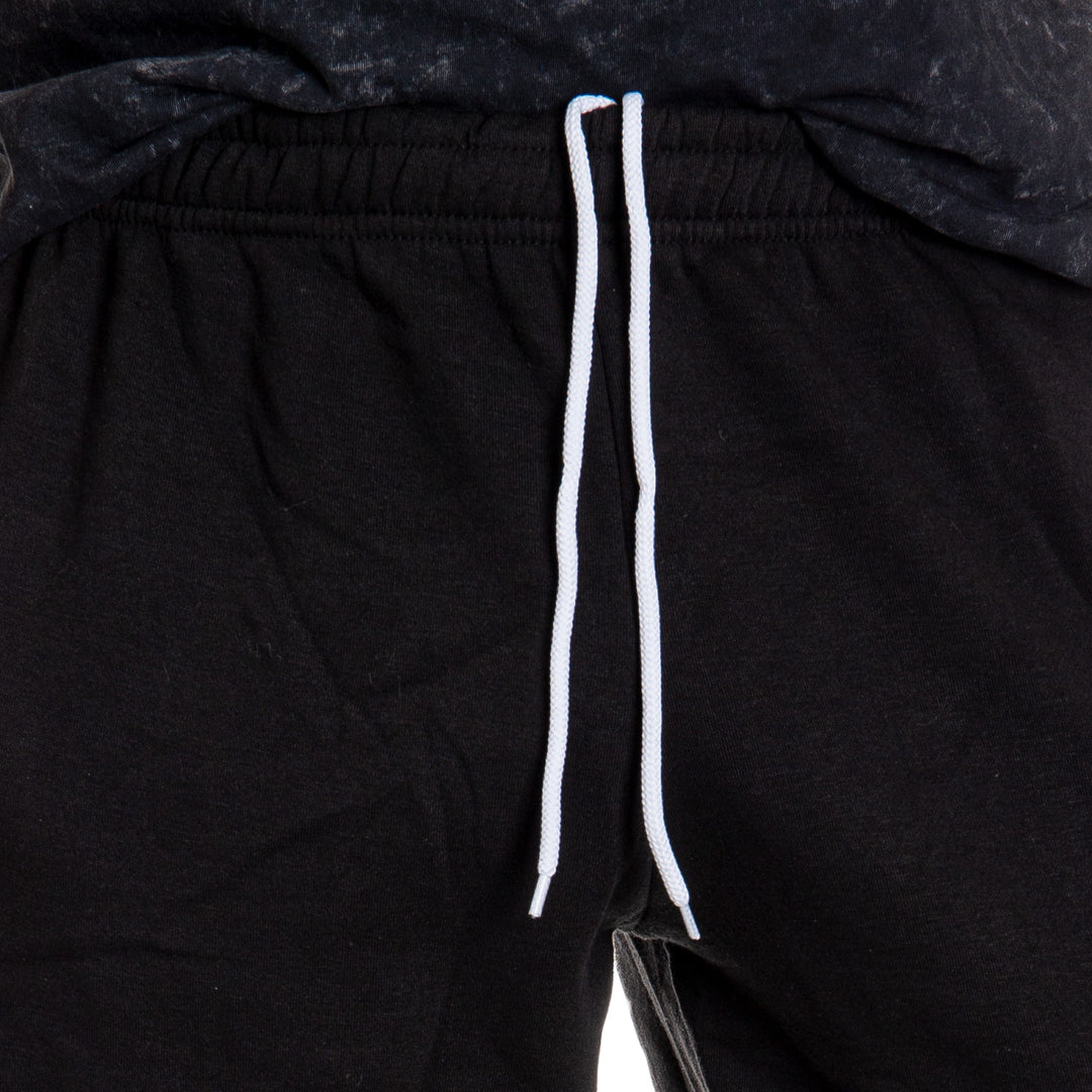 Chicago Blackhawks Premium Fleece Sweatpants Adjustable Waist Close Up.