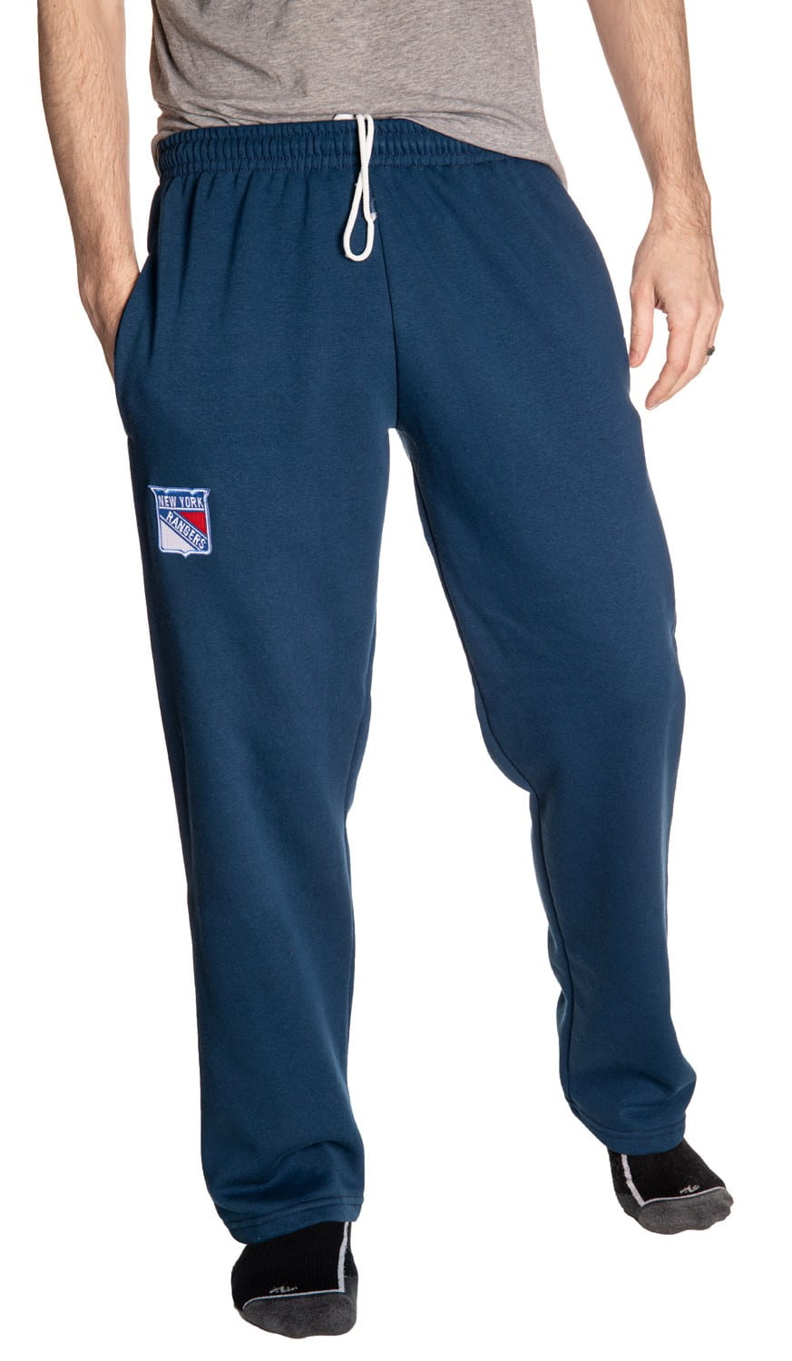 New York Rangers Blue Sweatpants Front View