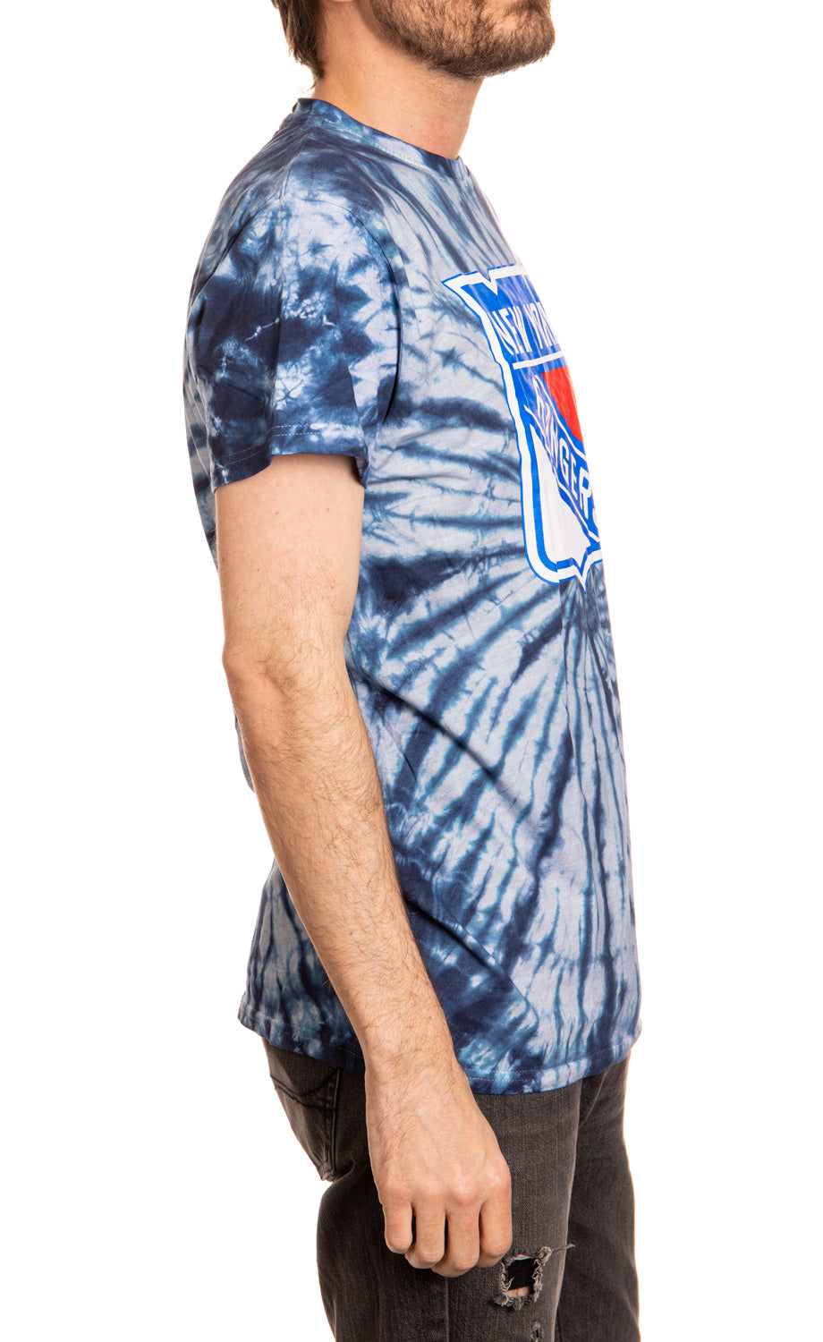 Copy of New York Rangers Spiral Tie Dye T-Shirt for Men
