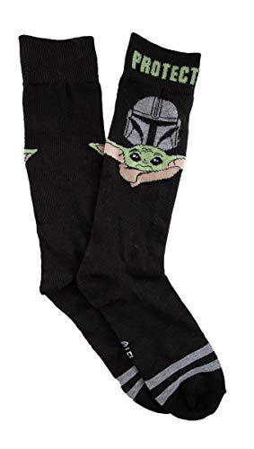 Baby Yoda Crew Socks for Men - 2 Pack