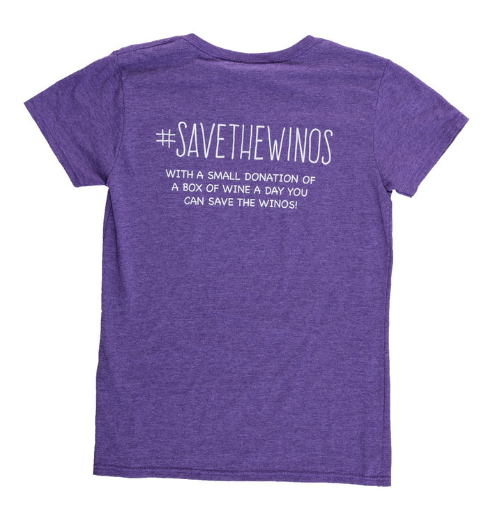 Mens T-Shirt- "Save the Winos"