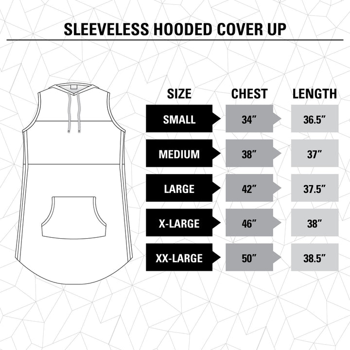Montreal Canadiens Sleeveless Hooded Dress Size Guide
