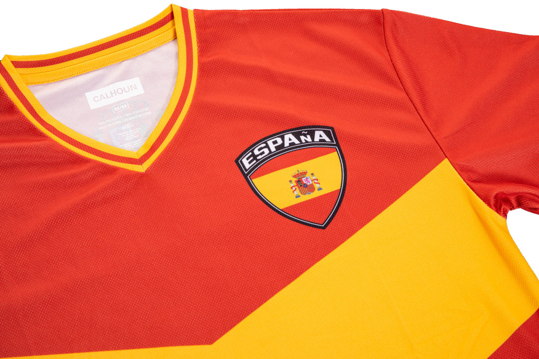 Spain World Soccer Sublimated Gameday T-Shirt