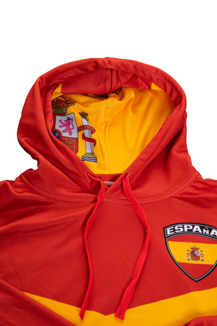 Spain World Soccer Sublimated Hooded Sweatshirt