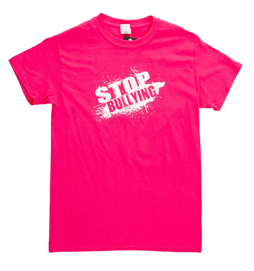 Unisex "Stop Bullying" T-Shirt Hot PInk