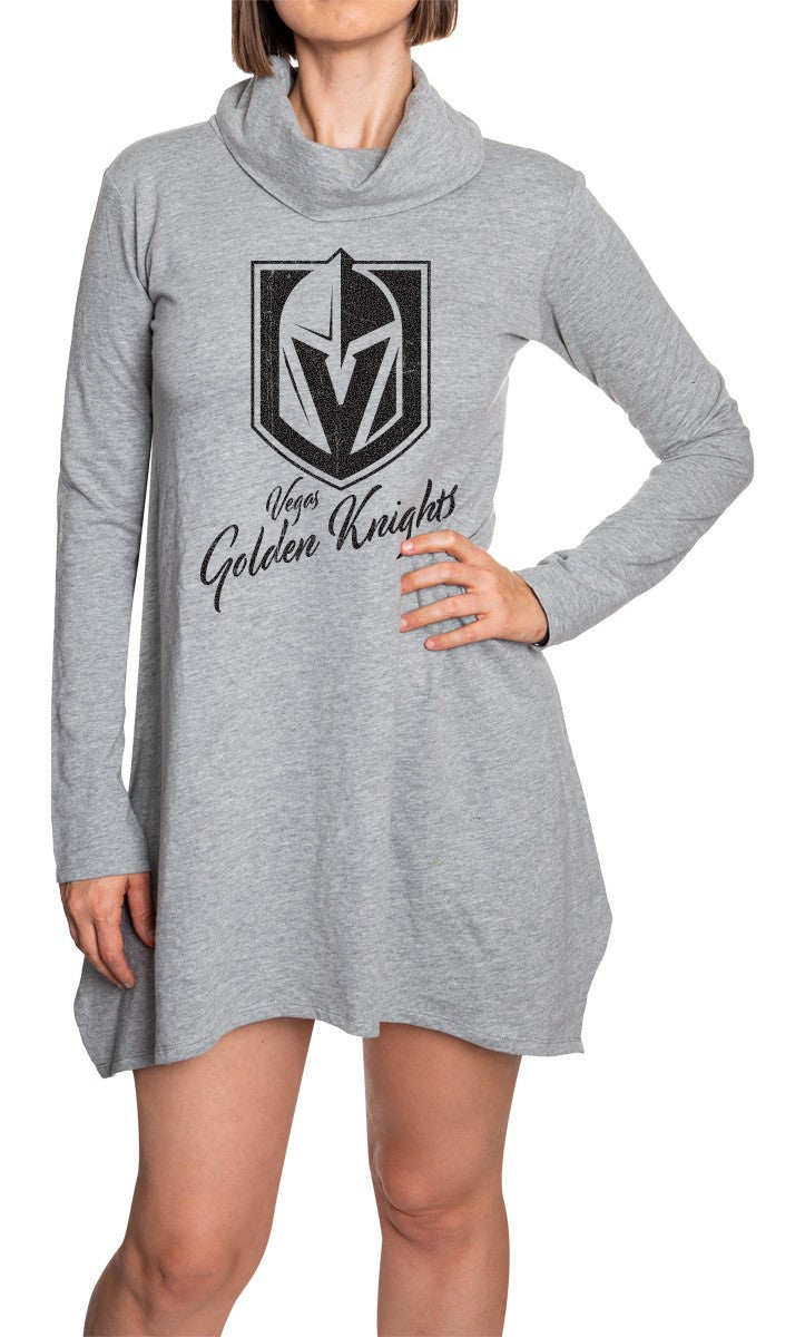NHL Ladies Official Cowlneck Tunic- Vegas Golden Knights Front