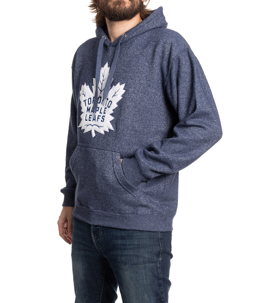 Toronto Maple Leafs Unisex Nantucket Hoodie with Chenille Logo Crest