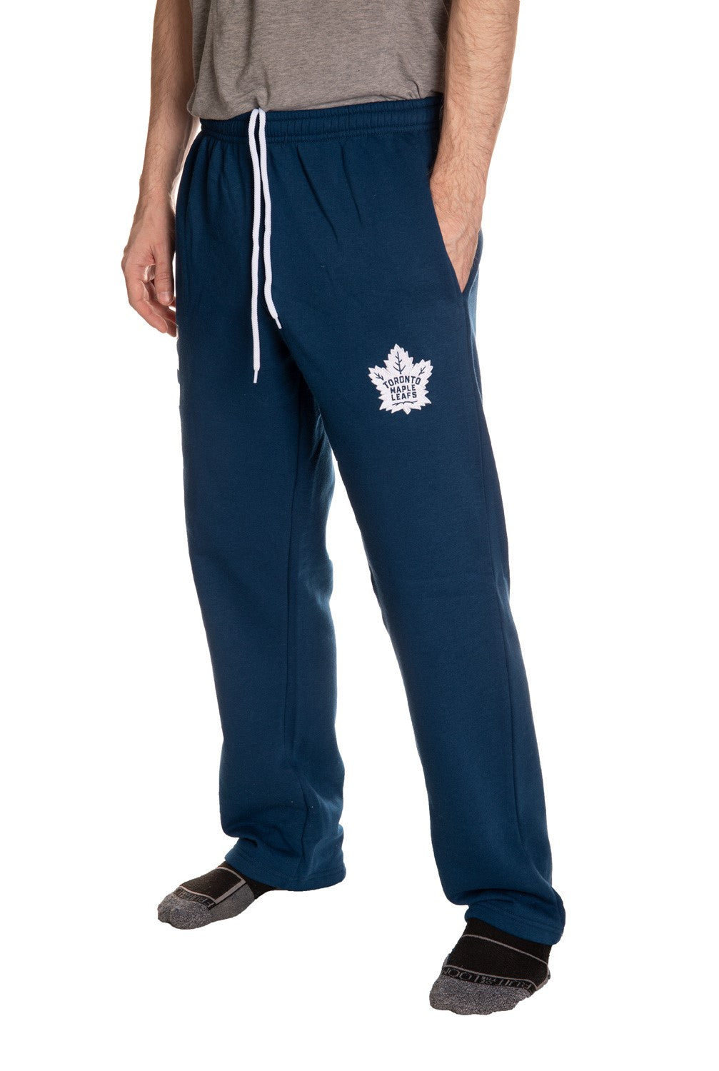 Outerstuff Youth Navy Toronto Maple Leafs Post Game Fleece Sweatpants