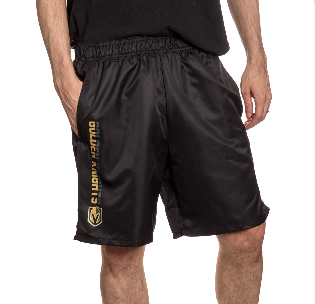 Vegas Golden Knights Quick Dry Shorts Front View