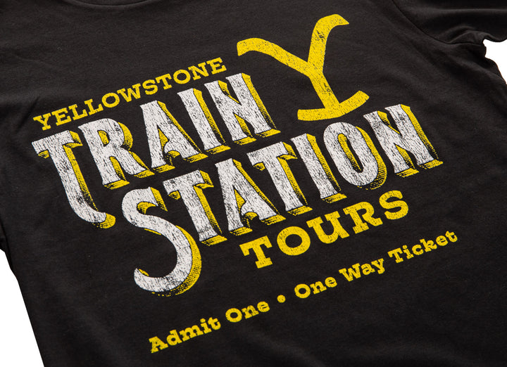 Yellowstone "Train Station Tours" T-Shirt