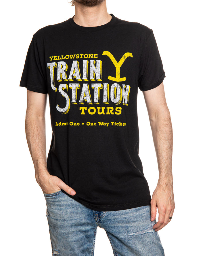 Yellowstone "Train Station Tours" T-Shirt