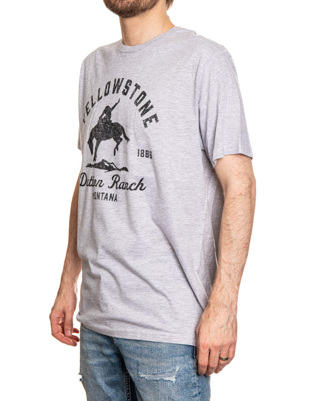 Yellowstone "Dutton Ranch" Grey T-Shirt