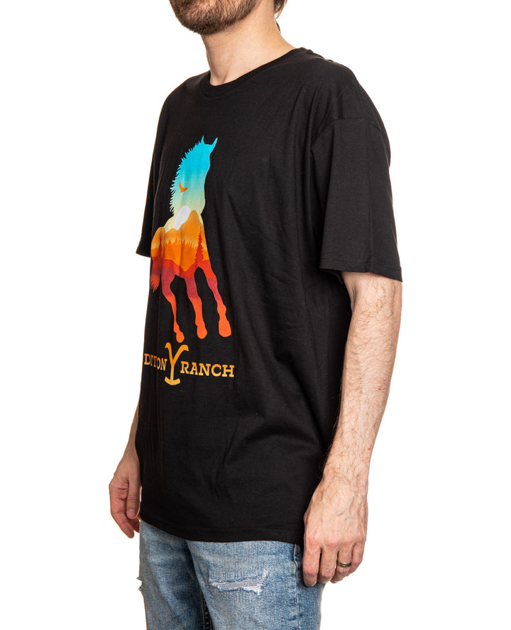 Yellowstone "Dutton Ranch" Rainbow T-Shirt