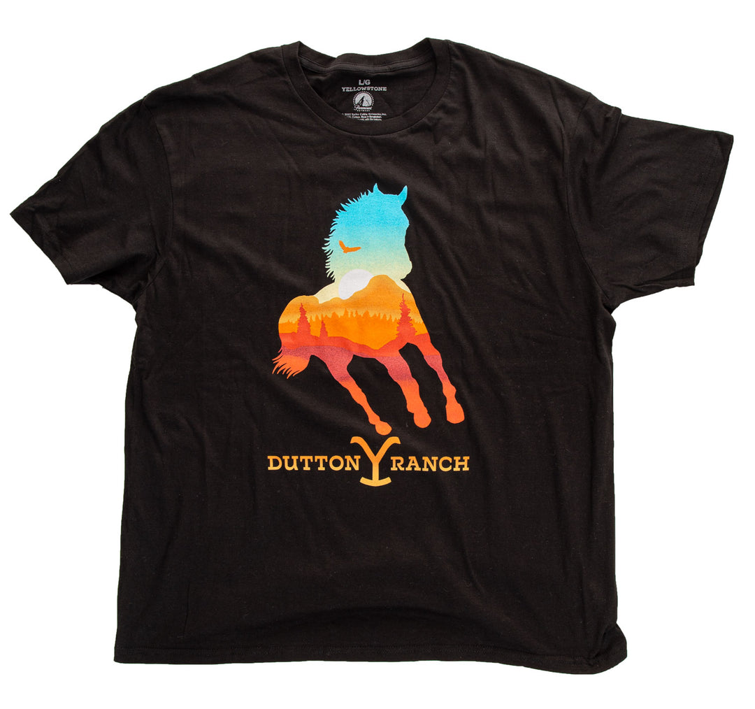 Yellowstone "Dutton Ranch" Rainbow T-Shirt