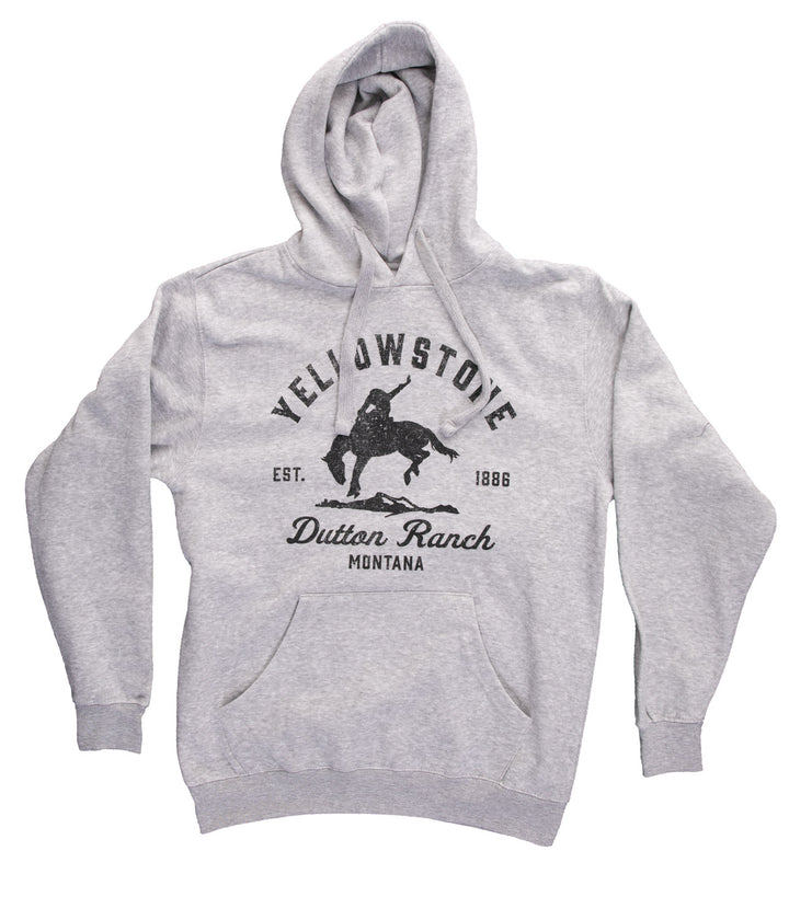 Yellowstone "Dutton Ranch" Grey Hoodie