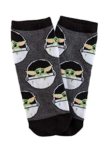 Baby Yoda "This is the Way" Unisex Ankle Socks - 5 Pack